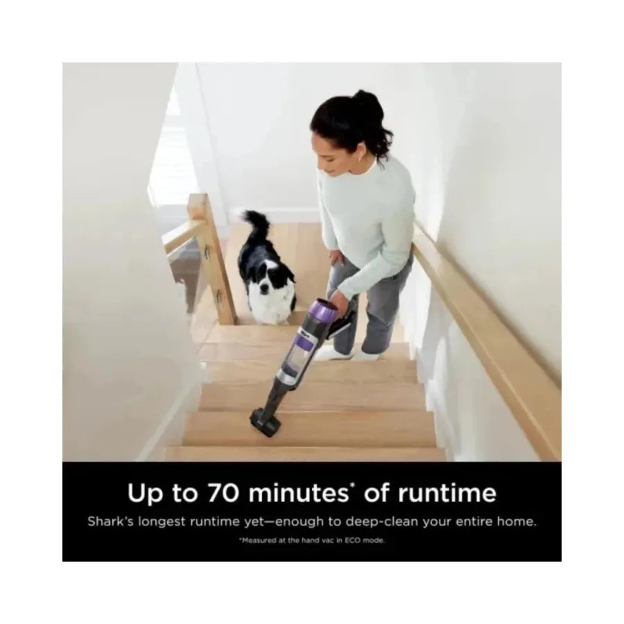 Shark PowerDetect Clean & Empty IP3251MET Cordless Vacuum | Auto Suction | 70-Min Runtime | Pet Hair | Handheld