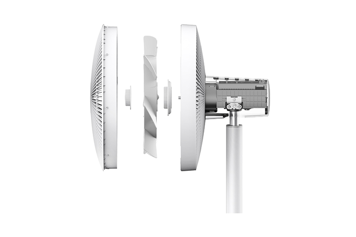 Xiaomi Mi Smart Standing Fan 1C — Wi-Fi Smart Control, 38W, 1000mm